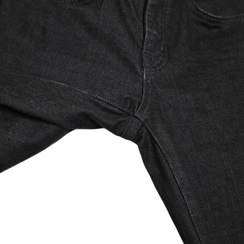 Nili Lotan Celia Distressed Black Bootcut Stretch‎ Denim Jeans Size 25 - Picture 10 of 15